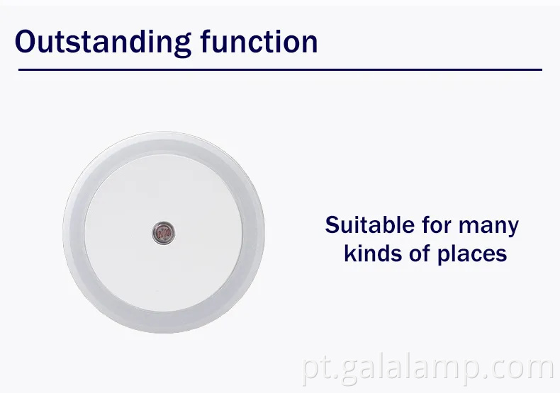 Soft Glow Mini LED Night Light With Smart Sensor for Kids 'quartos